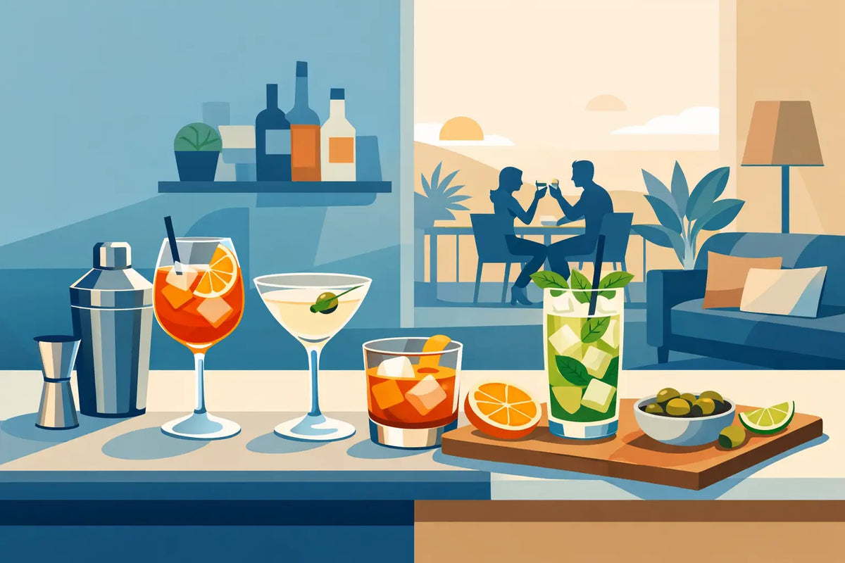 Cocktail bar a casa: l’aperitivo cambia stile