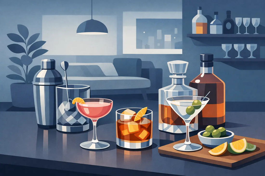 Come servire cocktail premium a casa bene
