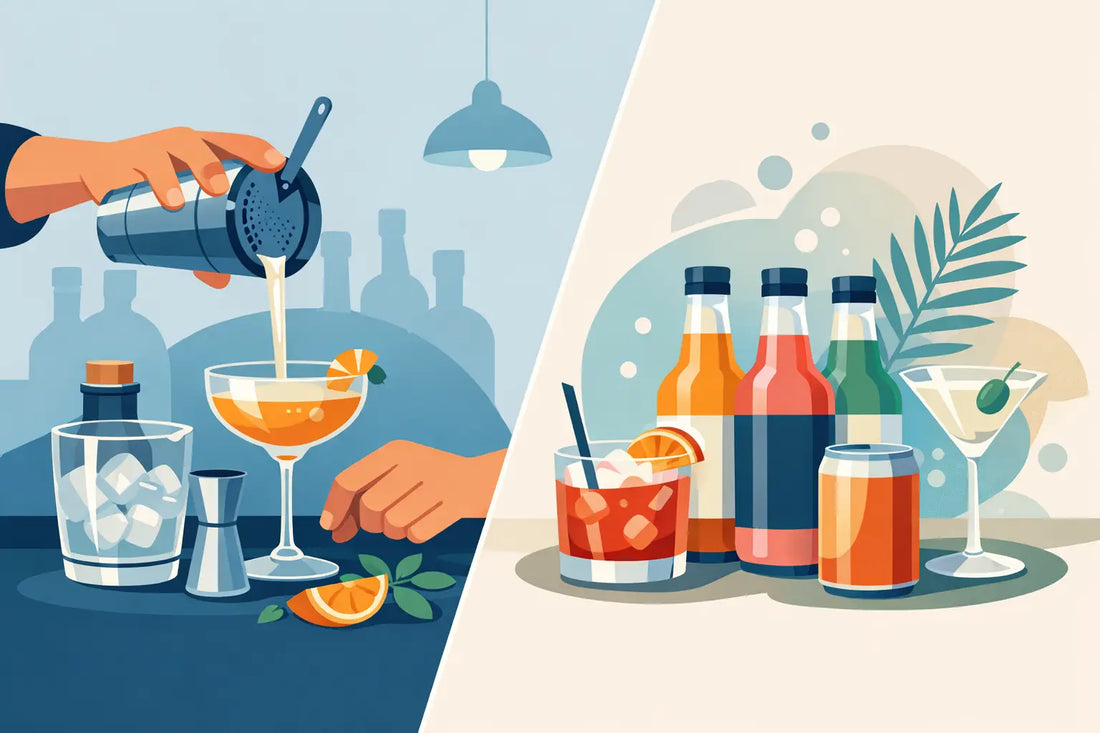 Differenza tra mixology e ready to drink