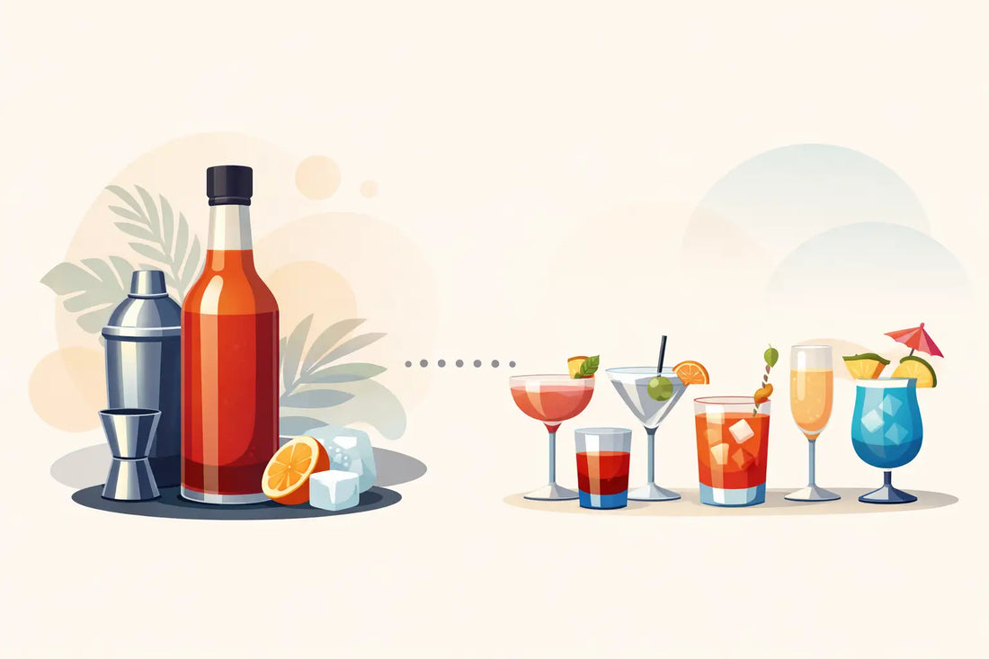 Quanti bicchieri fa una bottiglia cocktail?