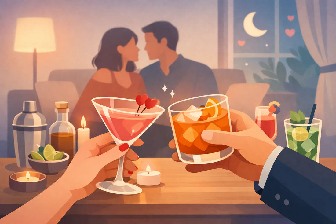 Cocktail per coppia a casa: cosa scegliere