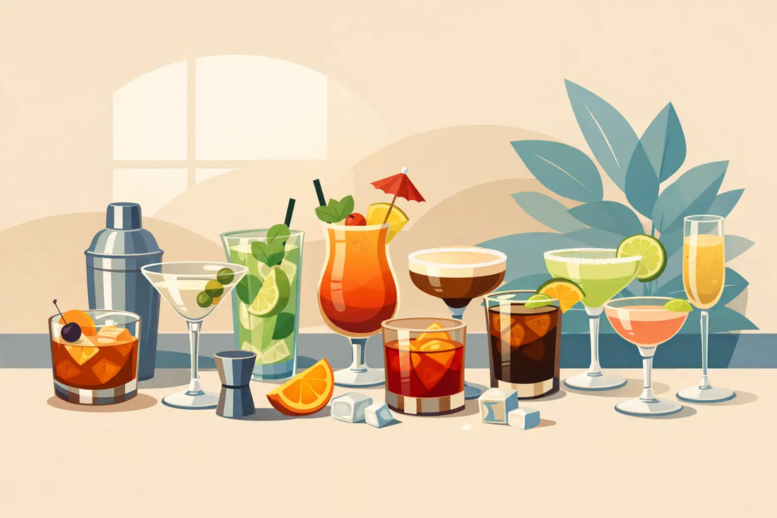 10 cocktail classici da tenere in casa