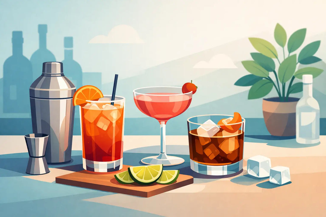 Cocktail facili da servire a casa