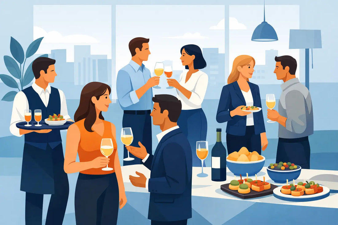 Aperitivo aziendale riuscito: 8 mosse chiave