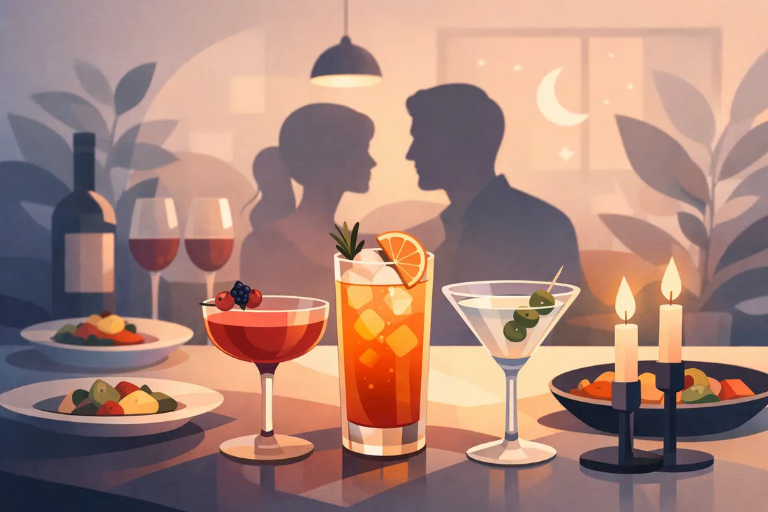 Cocktail ideali per cena a due: quali scegliere