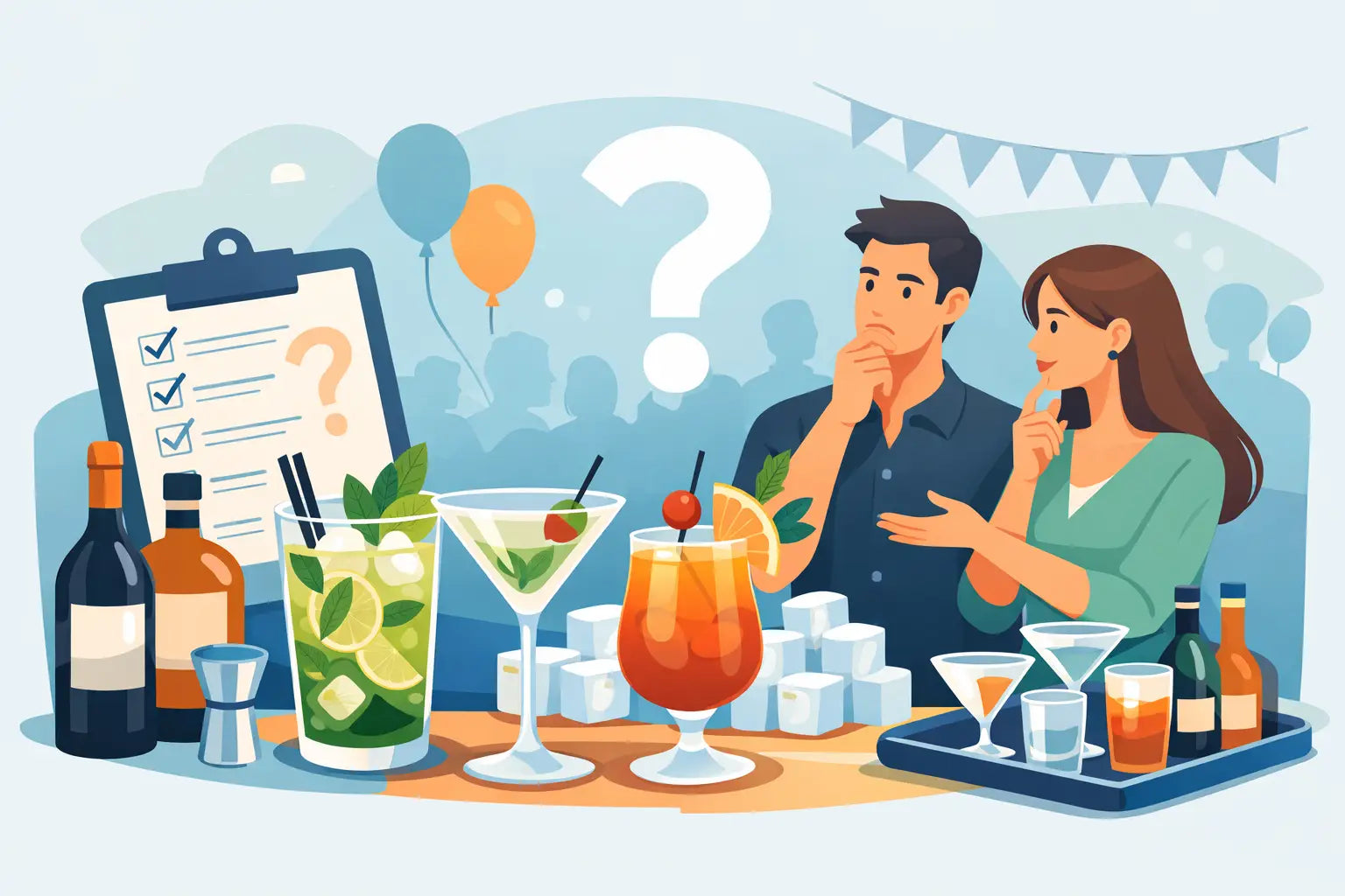 Quanti cocktail comprare per festa?