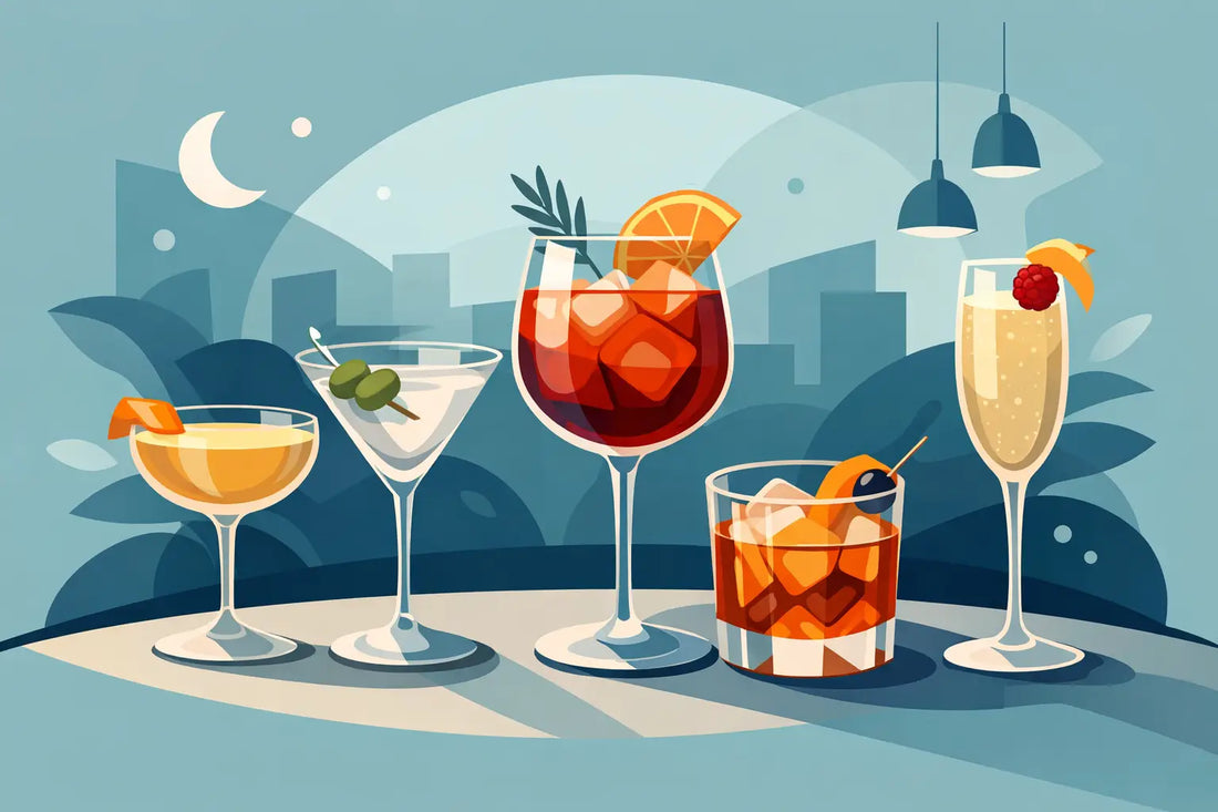 5 cocktail eleganti da servire con stile