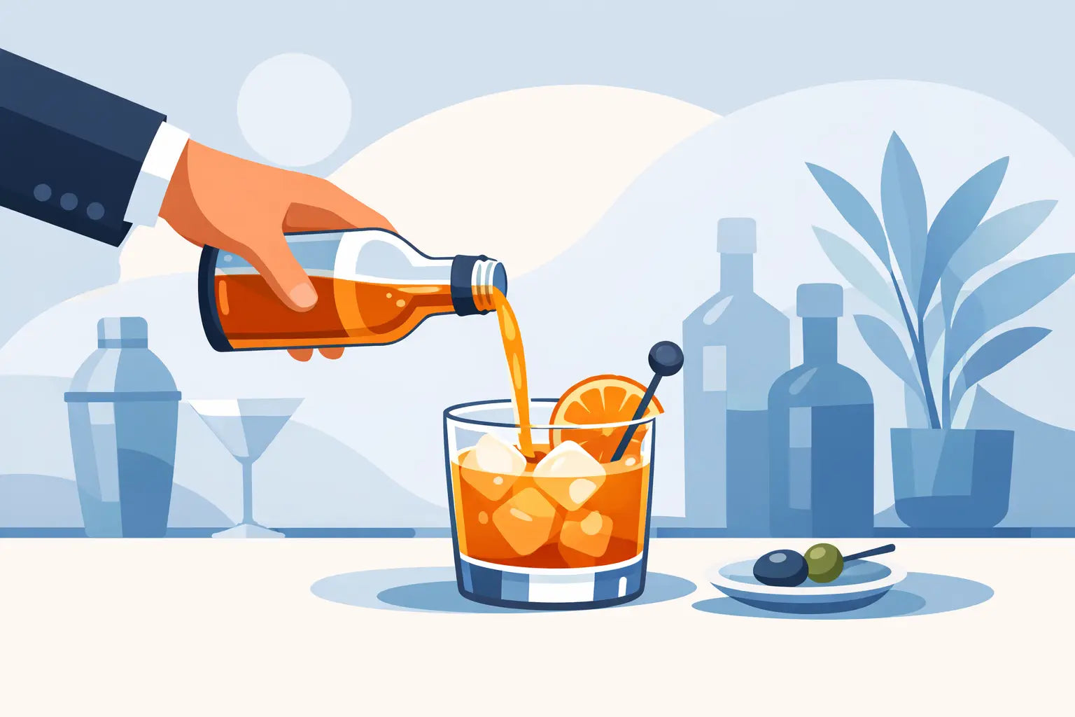 Come si utilizza un cocktail pronto
