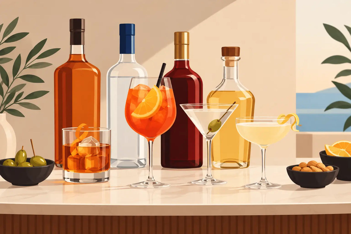 Guida ai distillati per aperitivo: cosa scegliere