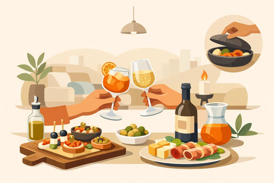 Guida aperitivo raffinato senza sprechi a casa