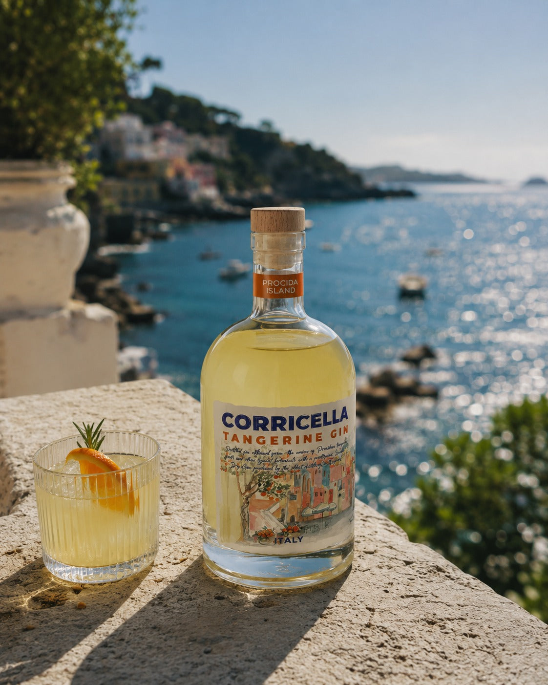 Corricella Tangerine Gin Distillato - 20 cl.